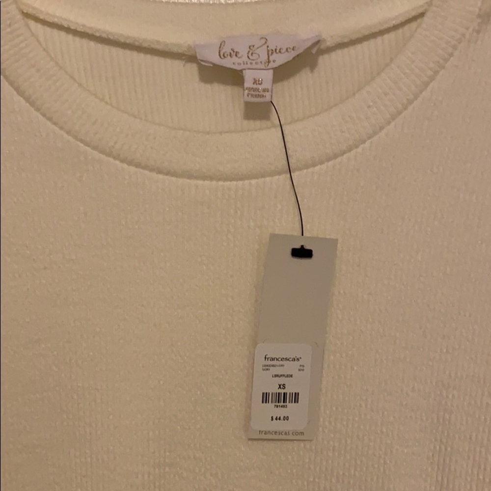 Ruffle Sweatshirt - Picture 2 of 2
